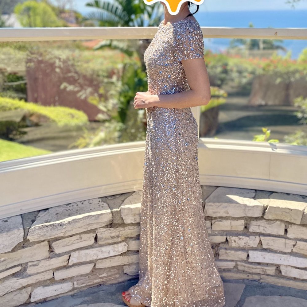 BHLDN Adrianna Papell Lucent Bridesmaid Dress